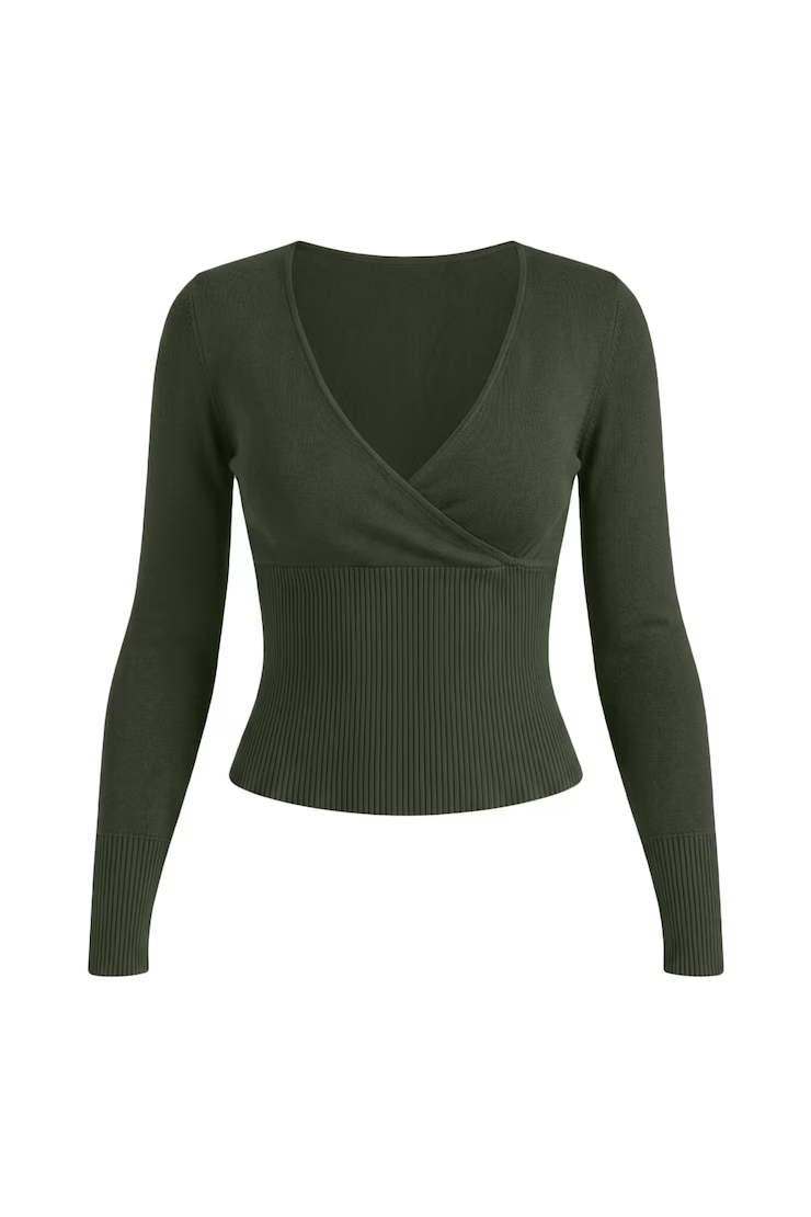 Alternative view of Wrap Me Sweater
