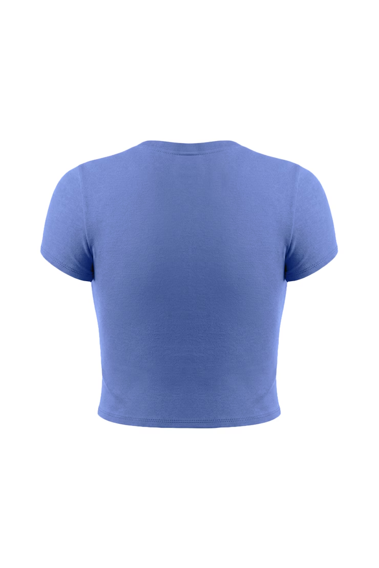 Supersoft Cropped Crewneck T-Shirt - Image 7
