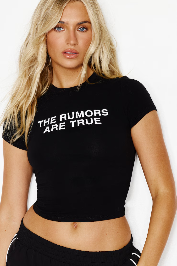 Supersoft Cropped Crewneck T-Shirt - Image 5