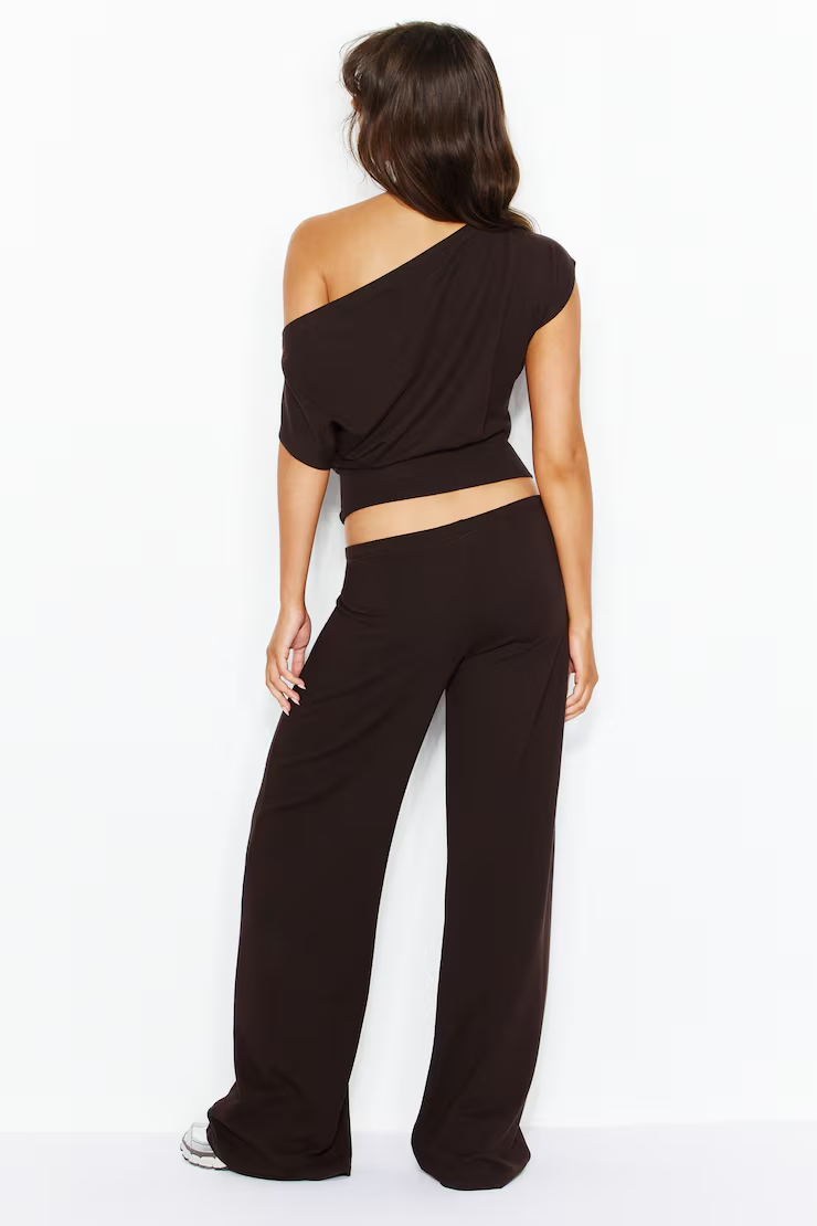 Stretchterry Wide Leg Pants - Image 6