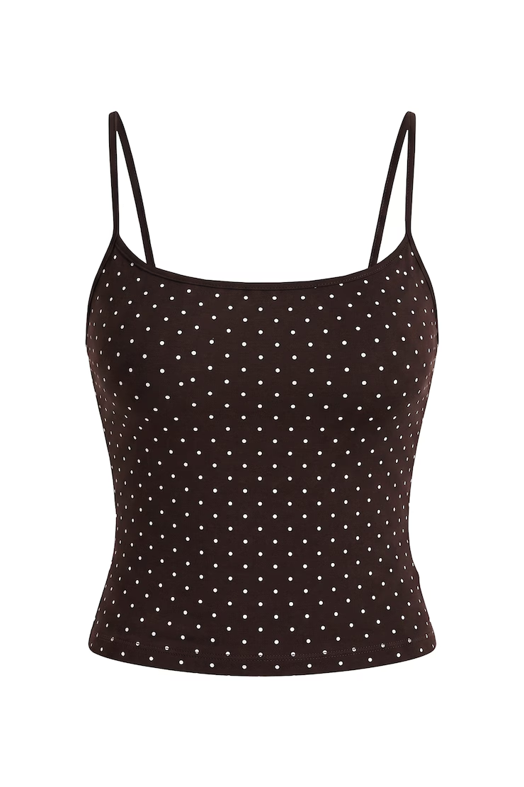 Alternative view of Stretchterry Scoop Cami Top