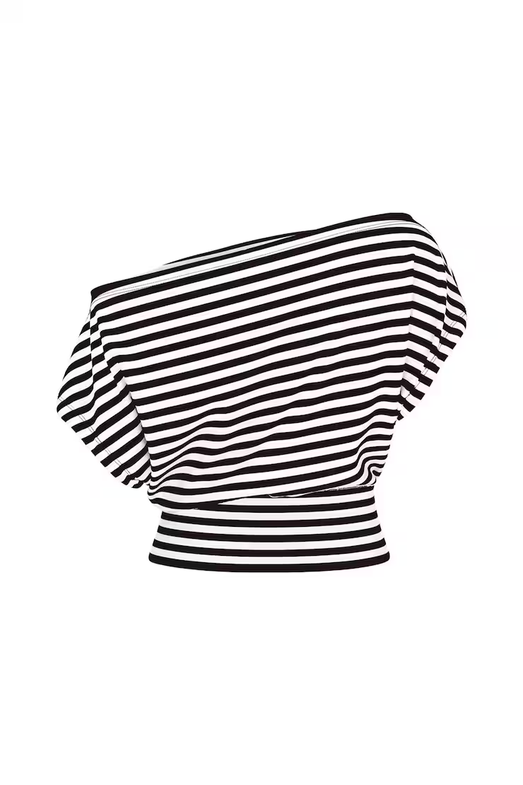Alternative view of Stretchterry Off Shoulder Top