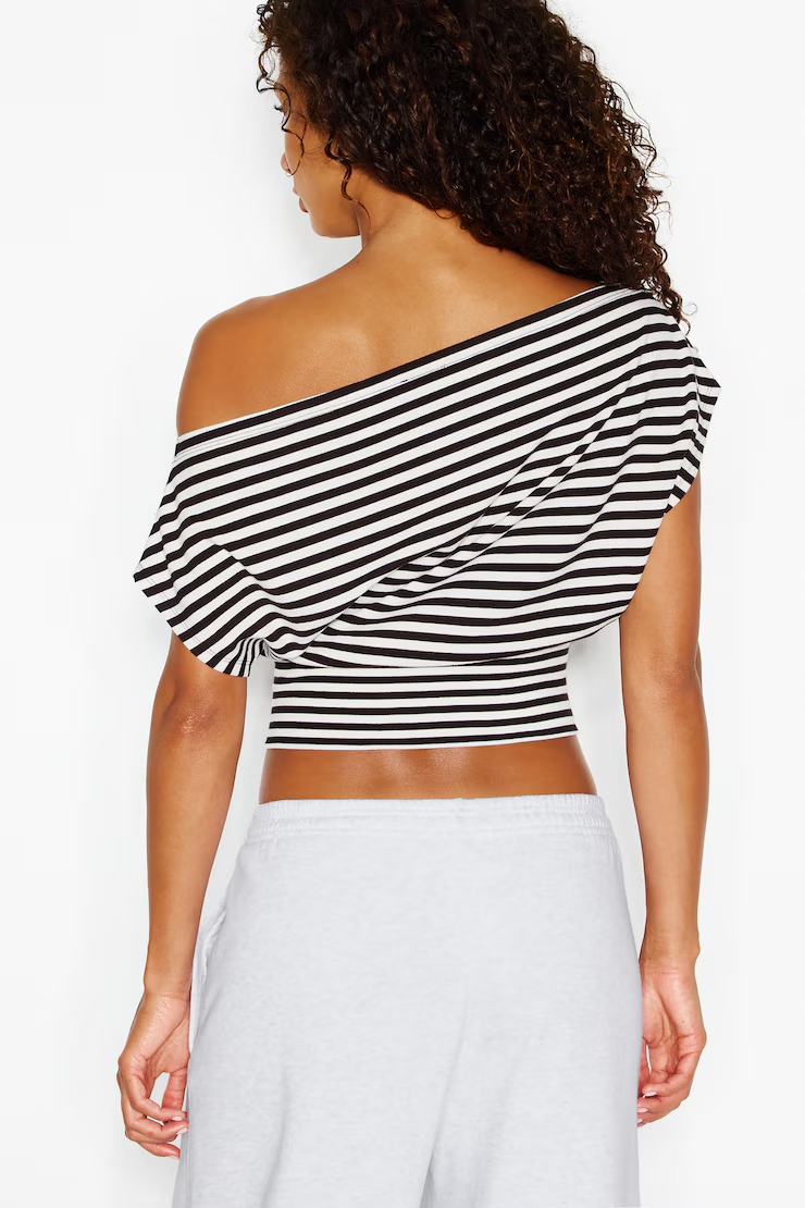 Stretchterry Off Shoulder Top - Image 6