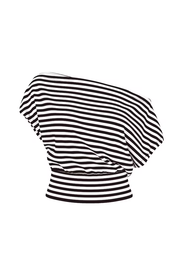 Stretchterry Off Shoulder Top - Image 7