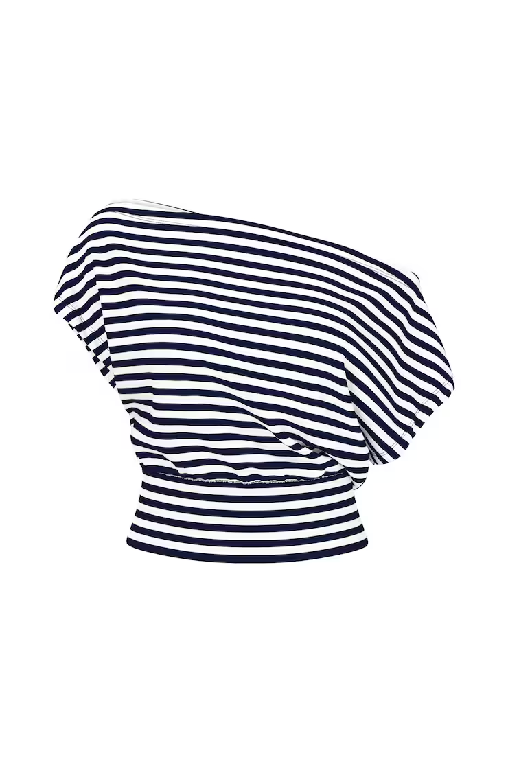 Alternative view of Stretchterry Off Shoulder Top