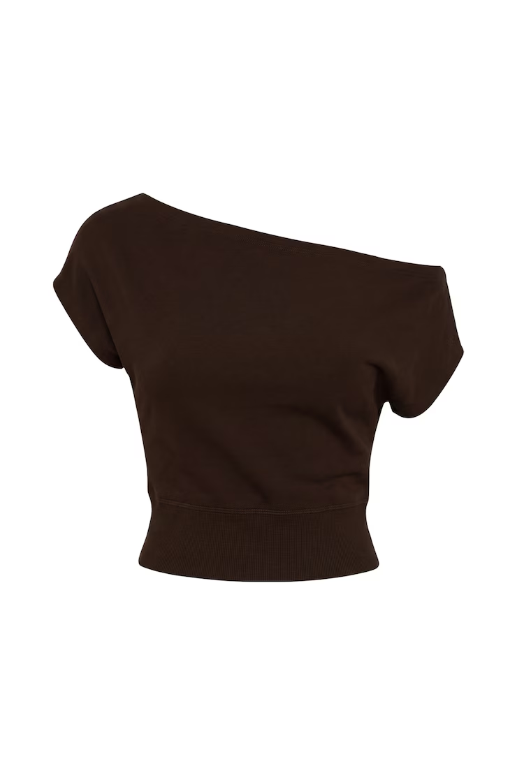 Alternative view of Stretchterry Off Shoulder Top