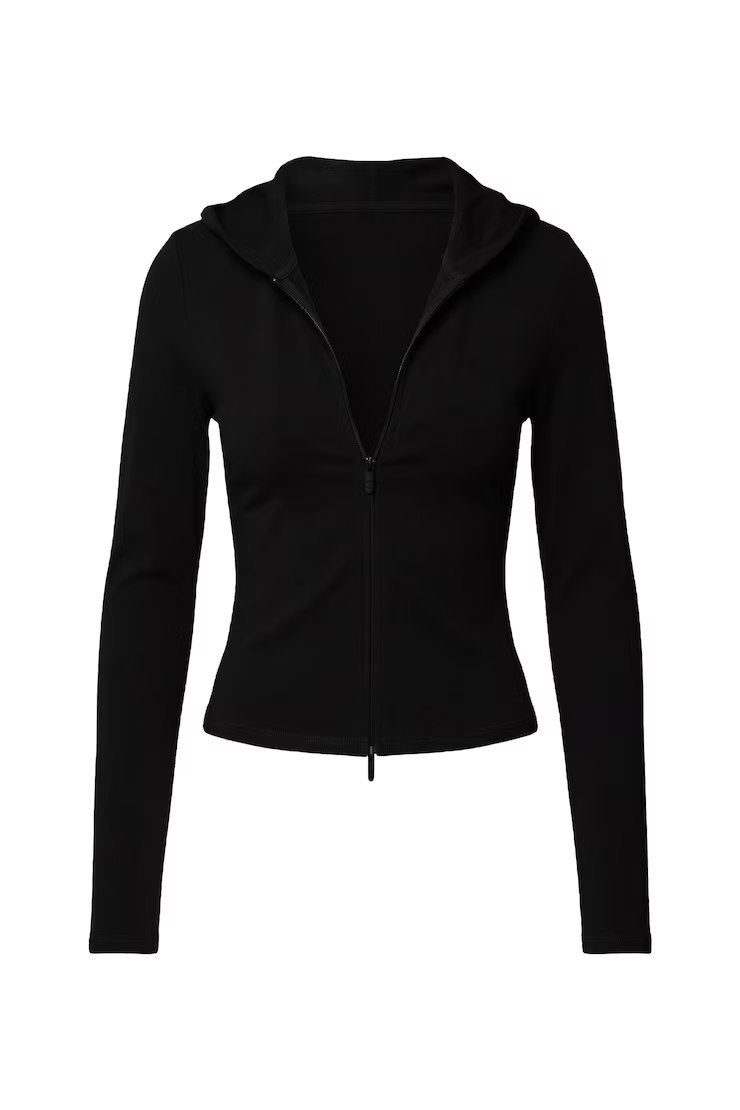 Alternative view of Stretchterry Hooded Zip Up