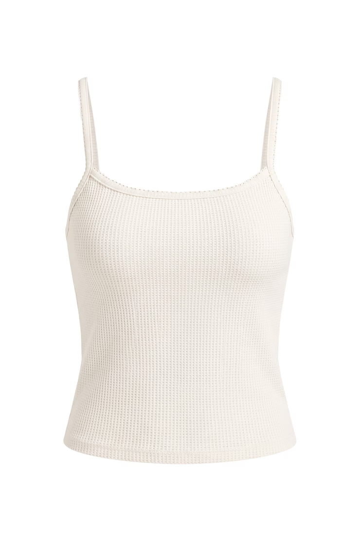 Alternative view of Waffle Cami Top