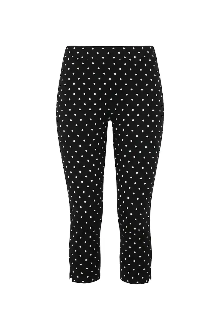 Alternative view of Stretchterry Capri Pants