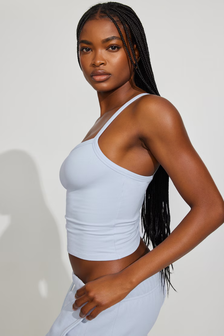 Alternative view of Stretchterry Binding Cami Top