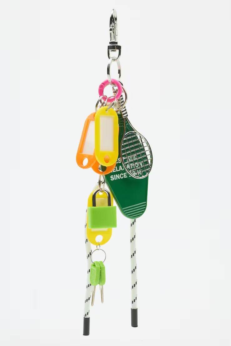 Alternative view of Sporty Cord & Racquet Bag Charms