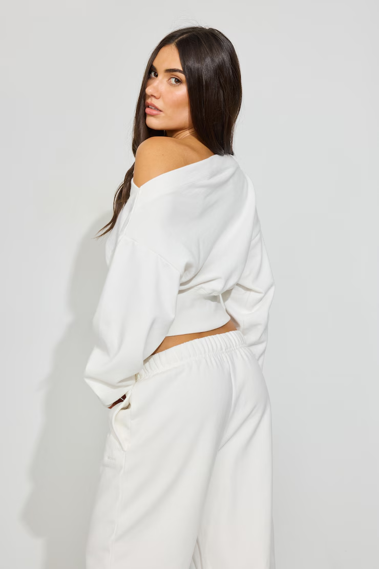 Softterry Rib Off Shoulder Sweater - Image 3