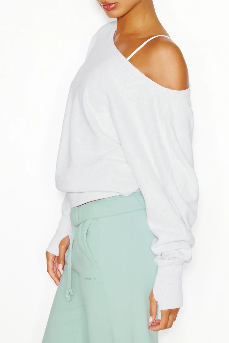 Alternative view of Softterry Off Shoulder Sweatshirt