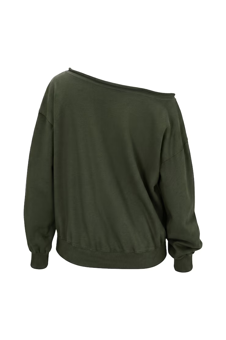 Softterry Off Shoulder Sweatshirt - Image 7