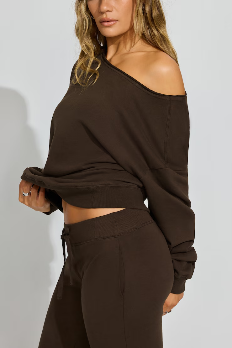 Alternative view of Softterry Off Shoulder Sweatshirt