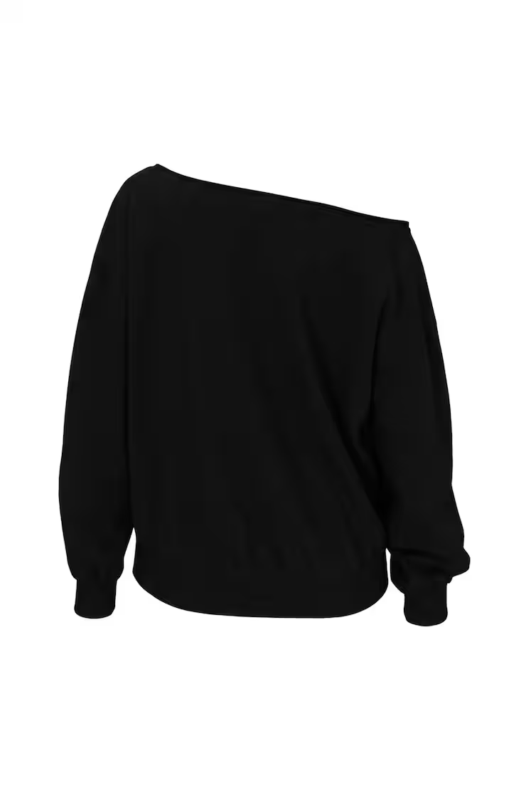 Softterry Off Shoulder Sweatshirt - Image 7