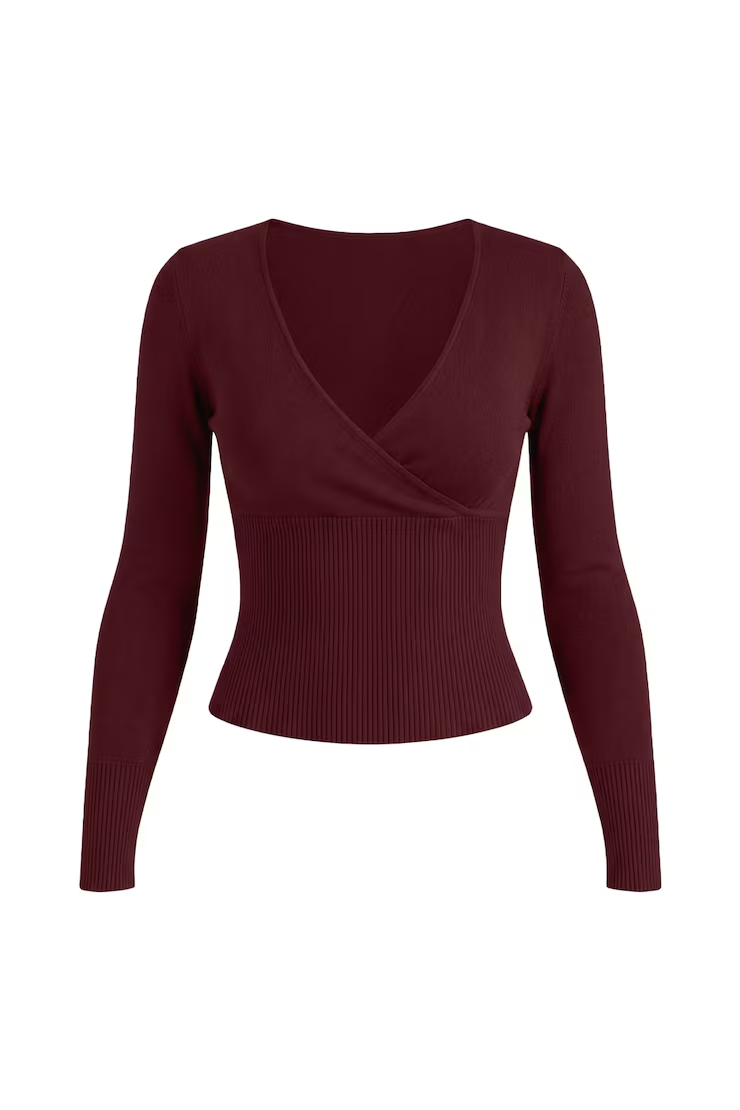 Alternative view of Wrap Me Sweater