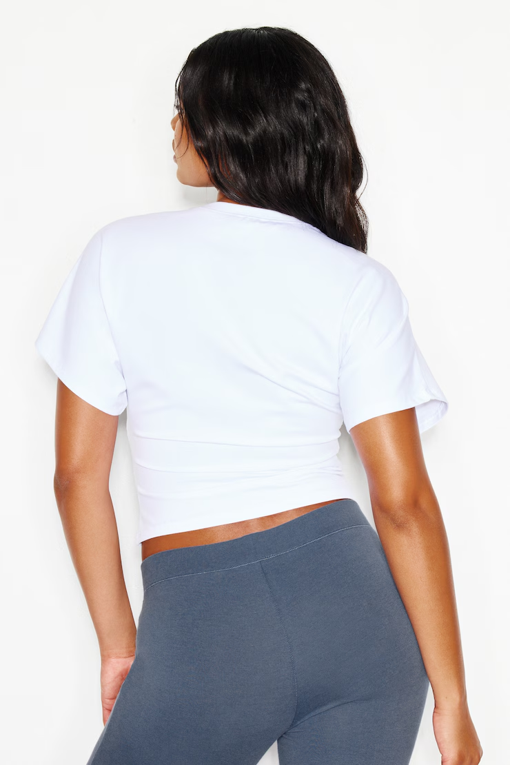 Snatch Waist Dolman T-Shirt - Image 6