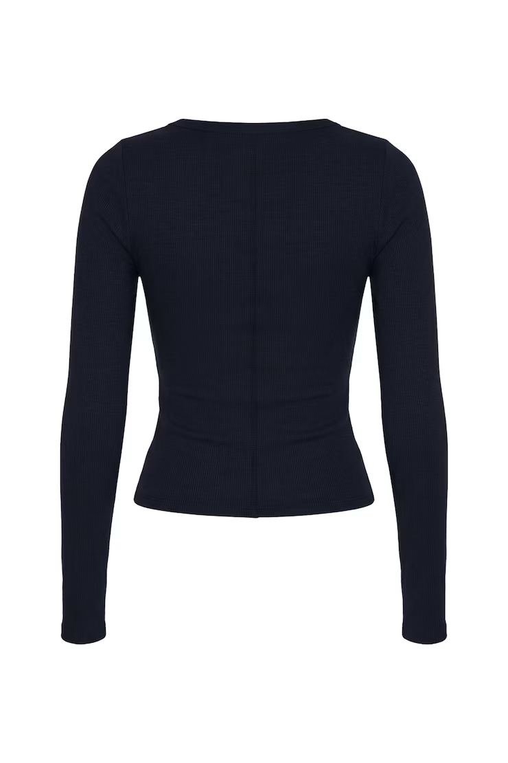 Snatchrib Scoop Neck Longsleeve Top - Image 7