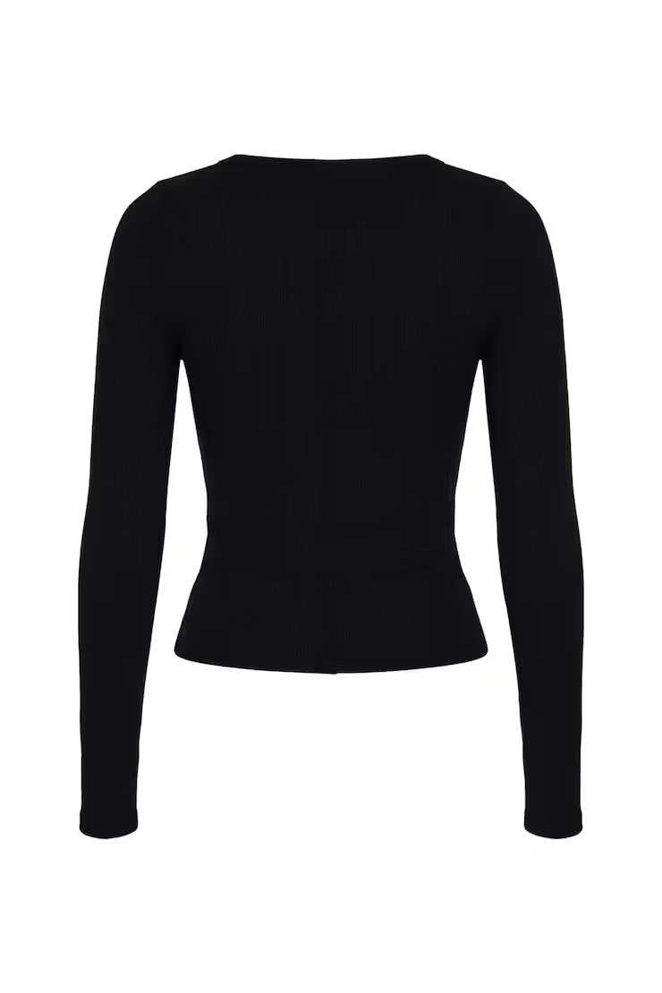 Snatchrib Scoop Neck Longsleeve Top - Image 7