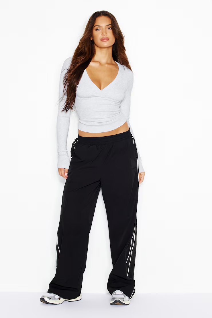 Snatchrib Crossover Longsleeve Top - Image 4