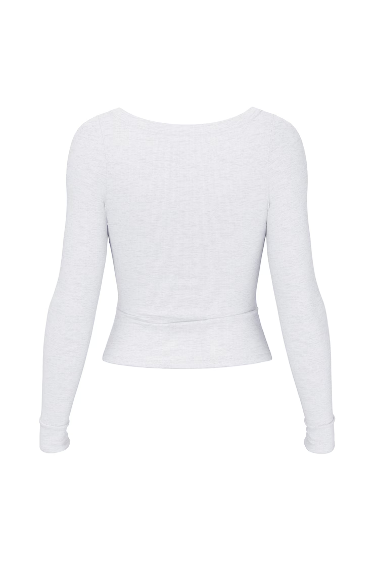 Snatchrib Crossover Longsleeve Top - Image 7