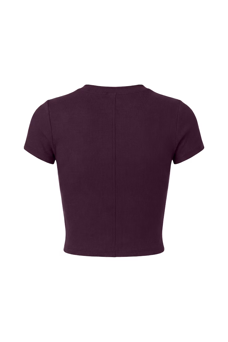 Snatchrib Cropped Crewneck T-Shirt - Image 6