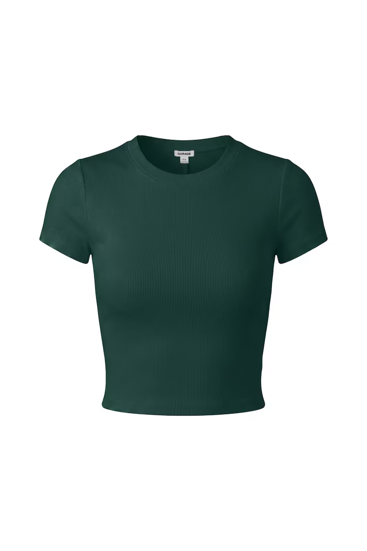Snatchrib Cropped Crewneck T-Shirt - Image 2
