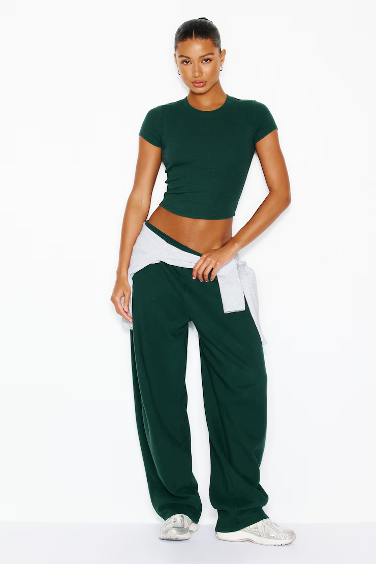 Snatchrib Cropped Crewneck T-Shirt - Image 4