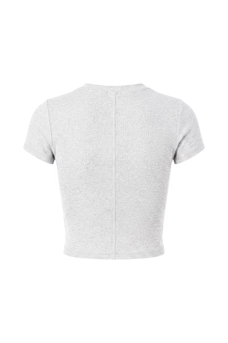 Snatchrib Cropped Crewneck T-Shirt - Image 7