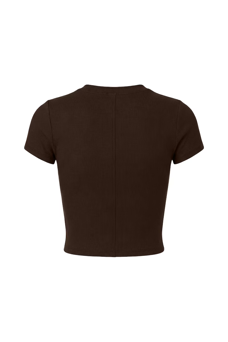 Snatchrib Cropped Crewneck T-Shirt - Image 7