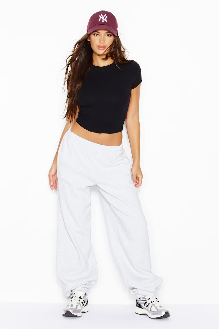 Snatchrib Cropped Crewneck T-Shirt - Image 4
