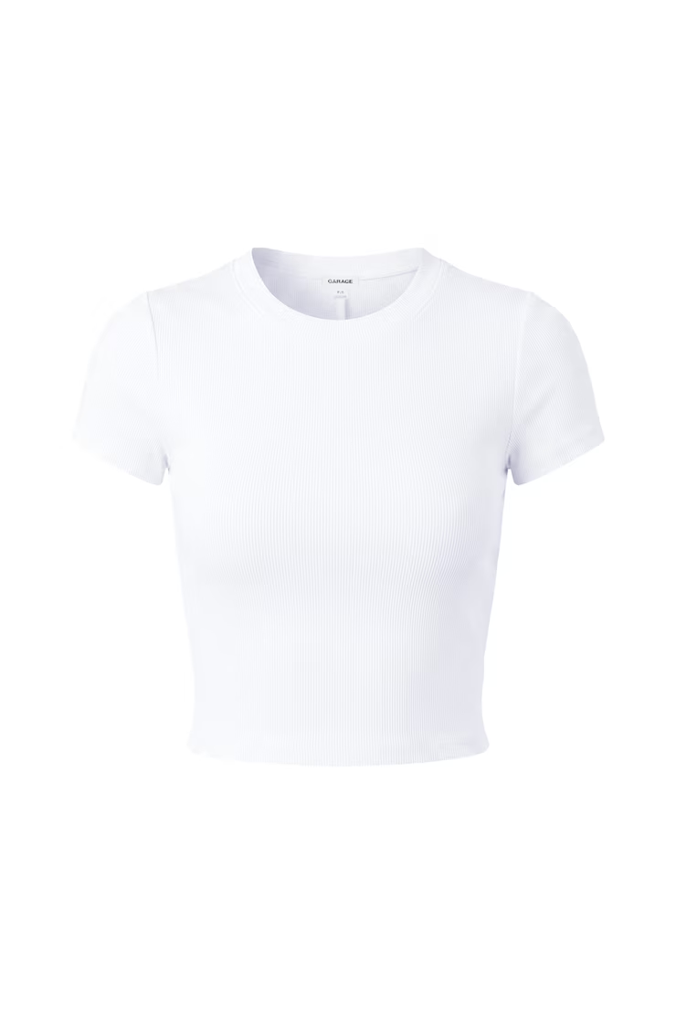 Snatchrib Cropped Crewneck T-Shirt - Image 2