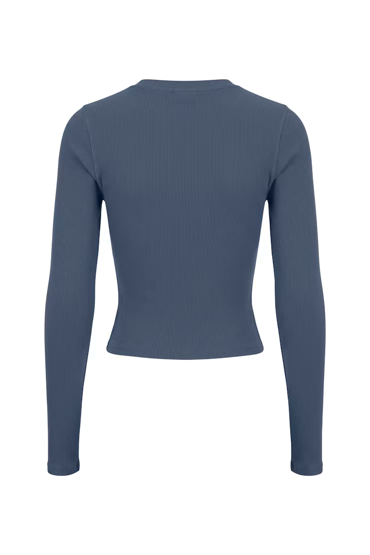 Snatchrib Crewneck Henley Long Sleeve Top - Image 7