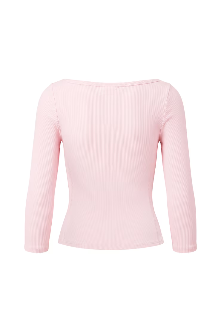 Alternative view of Snatchrib 3/4 Sleeve Top