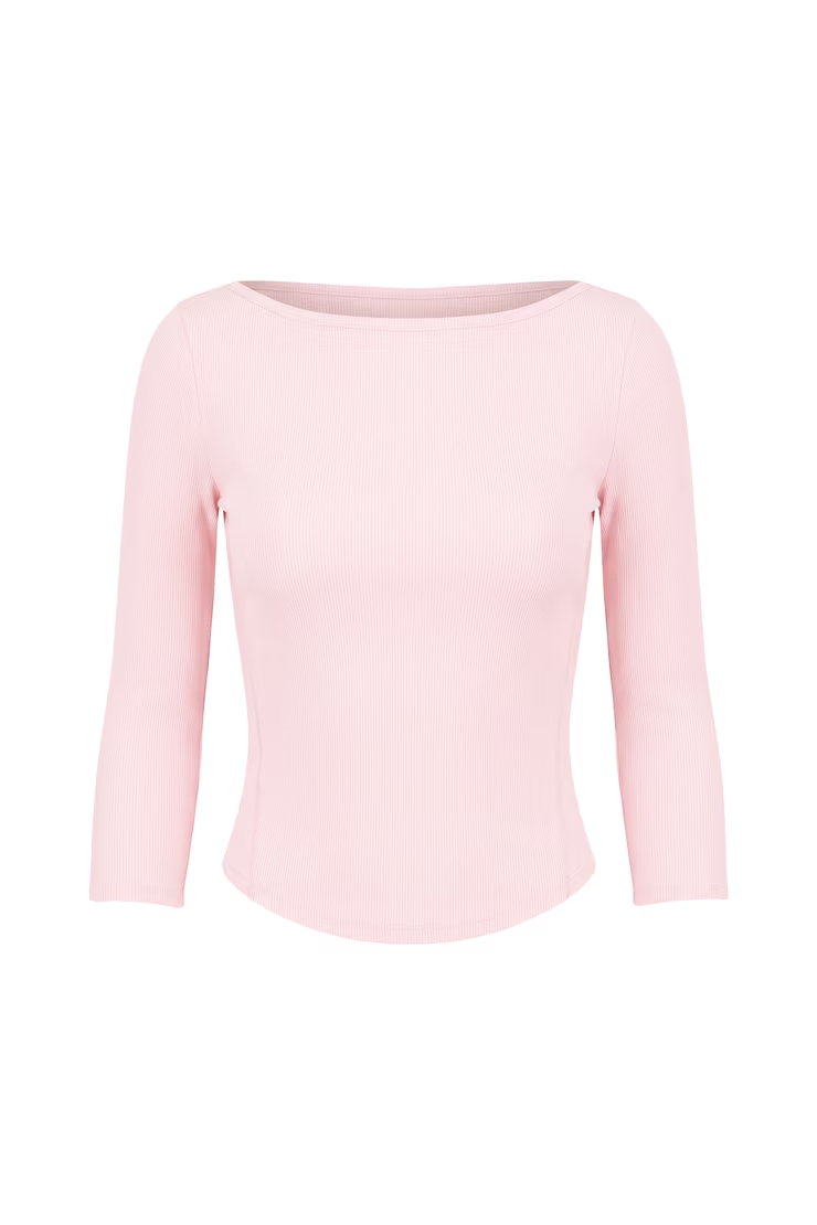 Snatchrib 3/4 Sleeve Top - Image 7