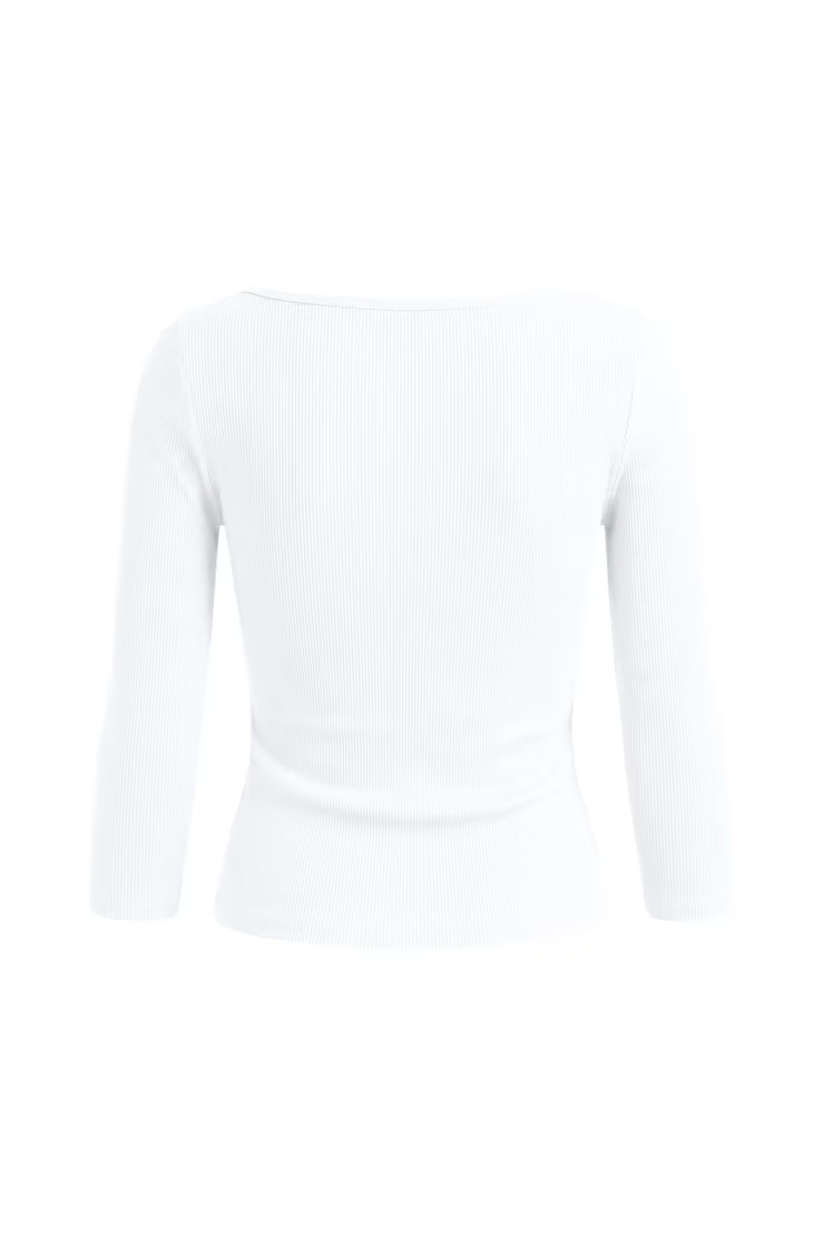 Snatchrib 3/4 Sleeve Top - Image 7