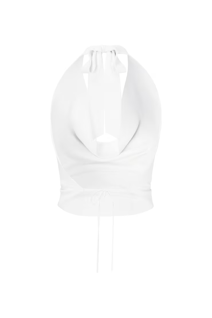 Smooth Open Back Cowl Top - Image 7