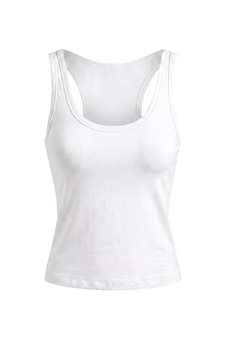 Sleek Scoop Tank Top - Image 2