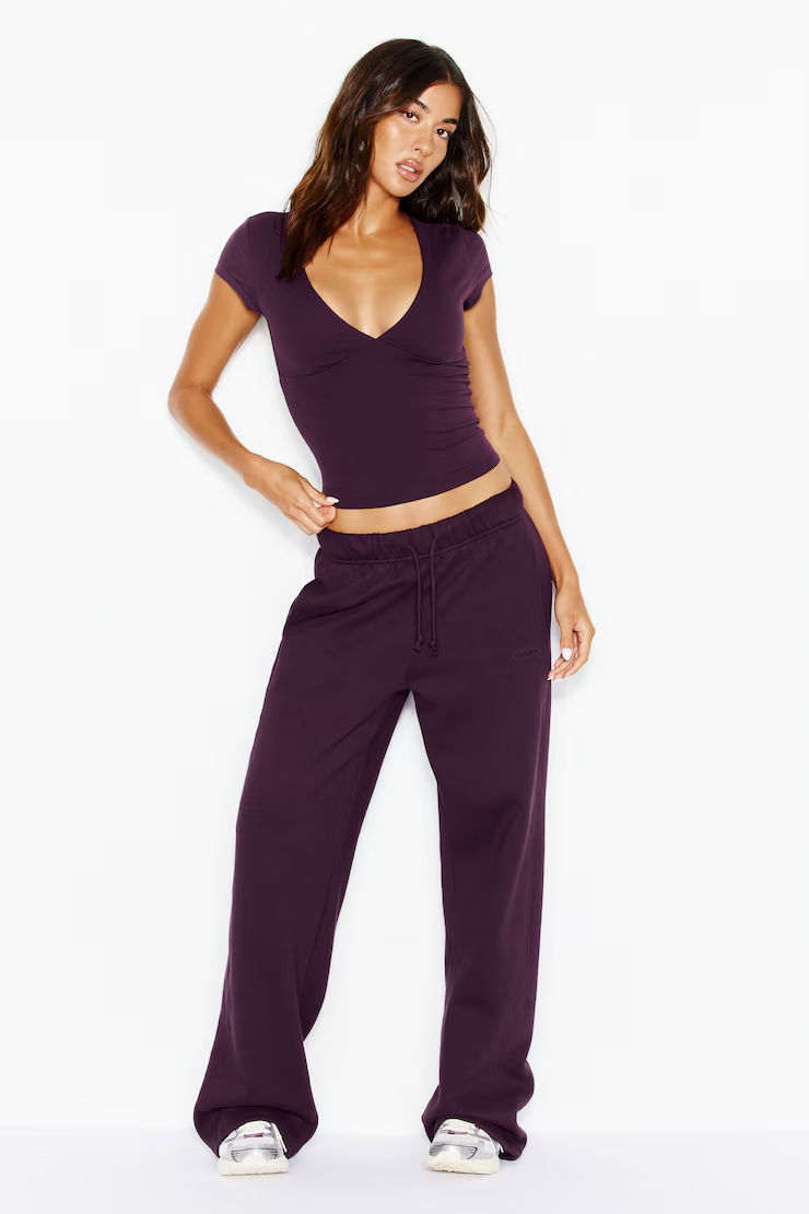 Sleek Plunge T-Shirt - Image 4