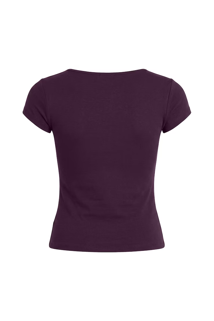 Sleek Plunge T-Shirt - Image 7