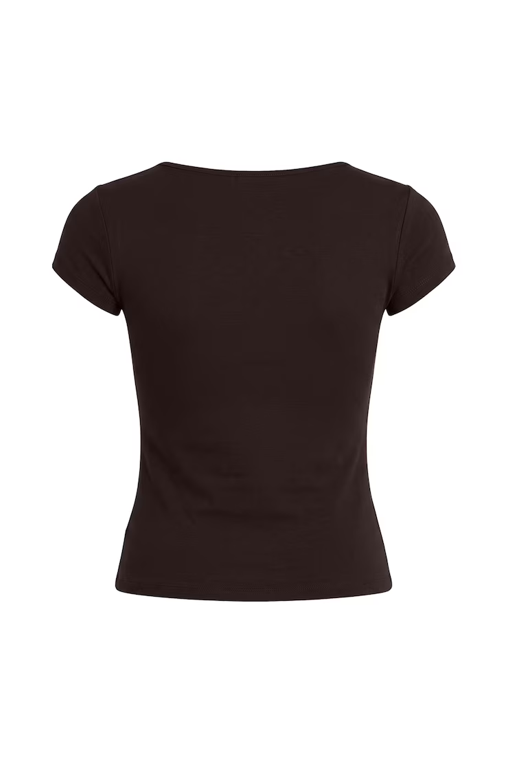 Sleek Plunge T-Shirt - Image 6