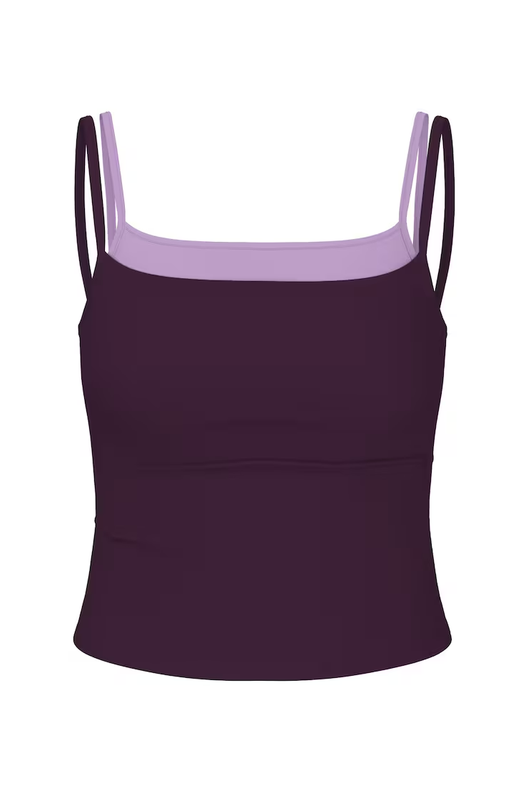 Sleek Double Layer Cami Top - Image 2