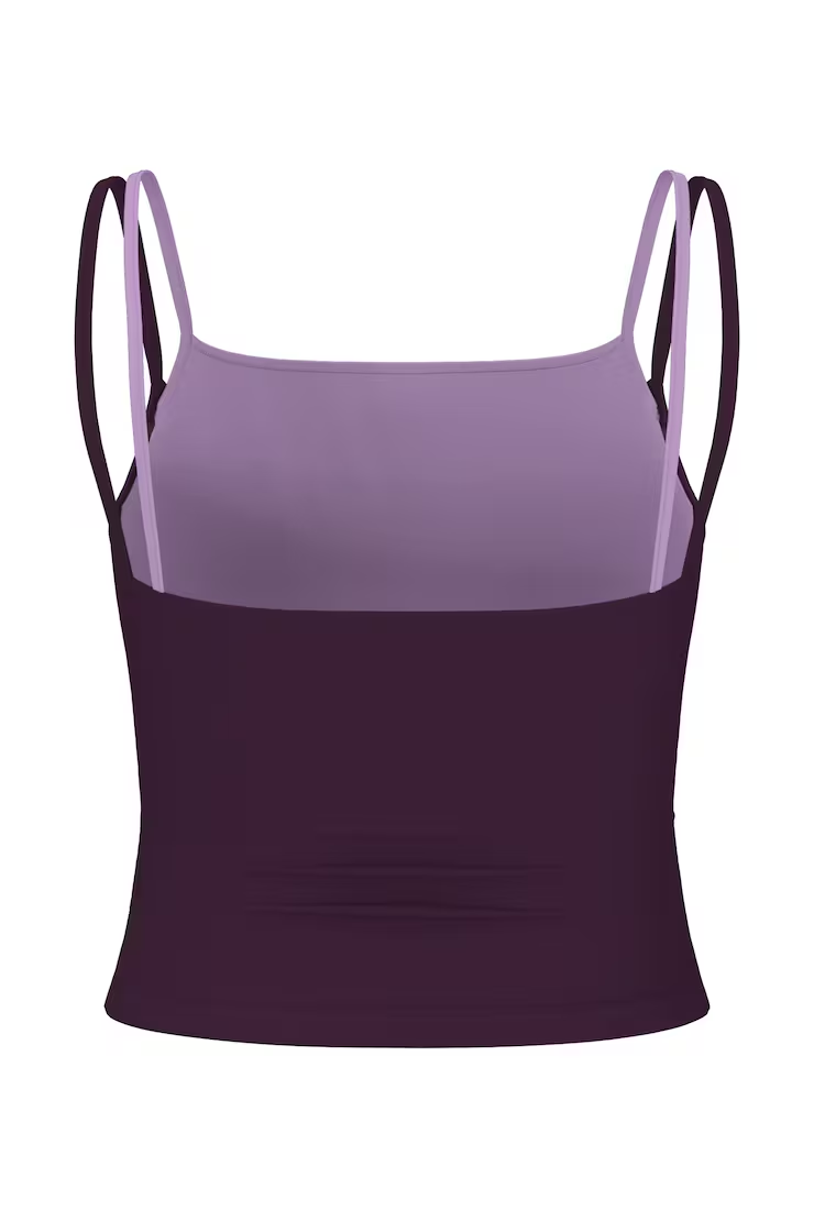 Sleek Double Layer Cami Top - Image 7