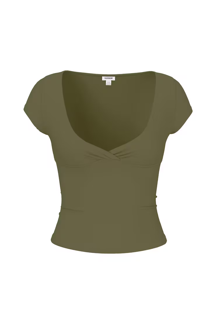 Sleek Crossover T-Shirt - Image 2