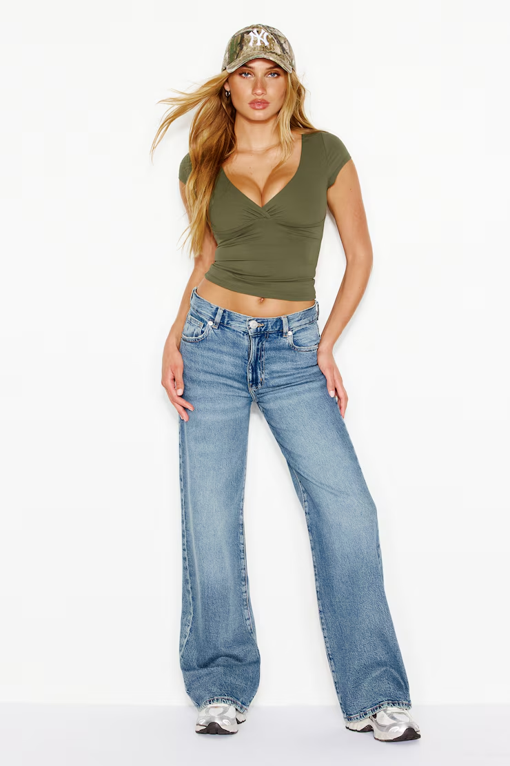 Sleek Crossover T-Shirt - Image 4