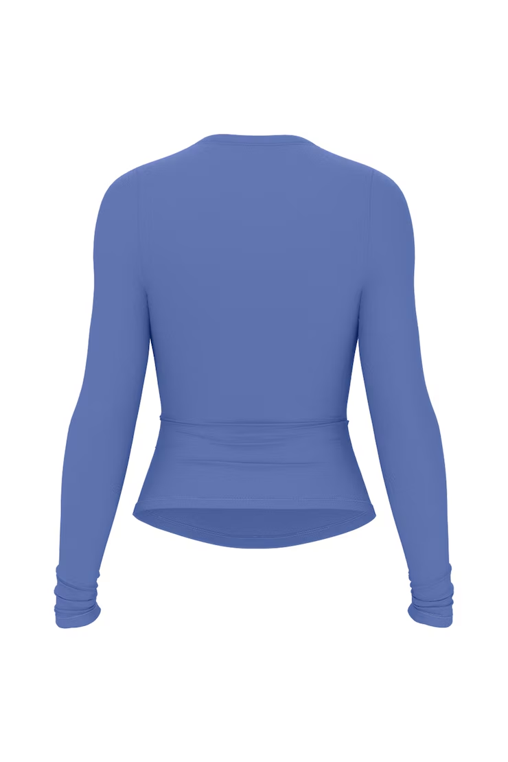 Sleek Crewneck Longsleeve Top - Image 7