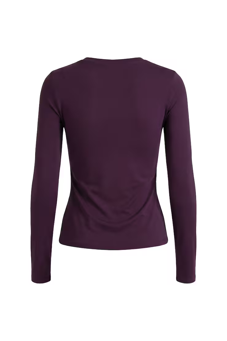 Sleek Crewneck Longsleeve Top - Image 7