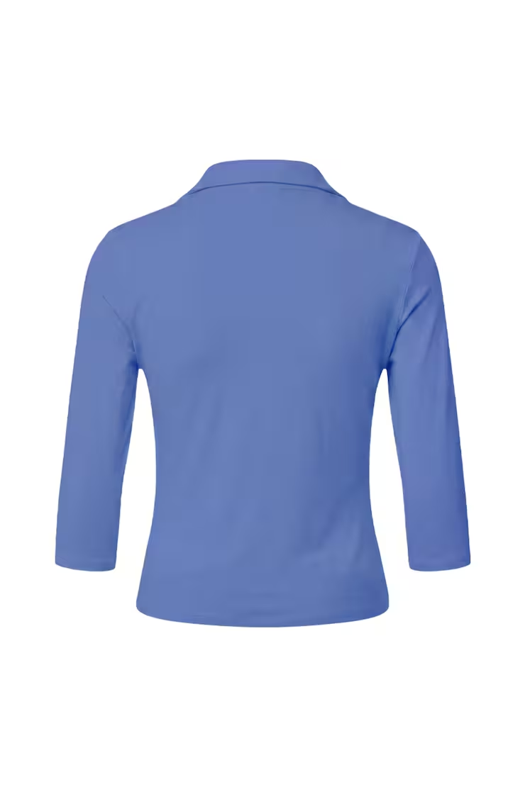 Sleek 3/4 Sleeve Polo Top - Image 7