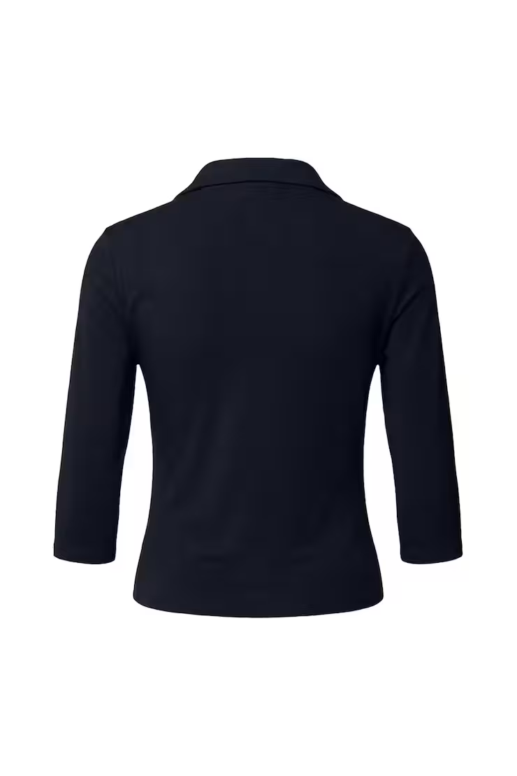 Sleek 3/4 Sleeve Polo Top - Image 7